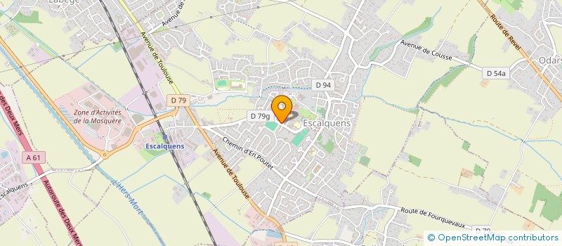 localisation de l'entreprise PRESTA EVENT  ESCALQUENS