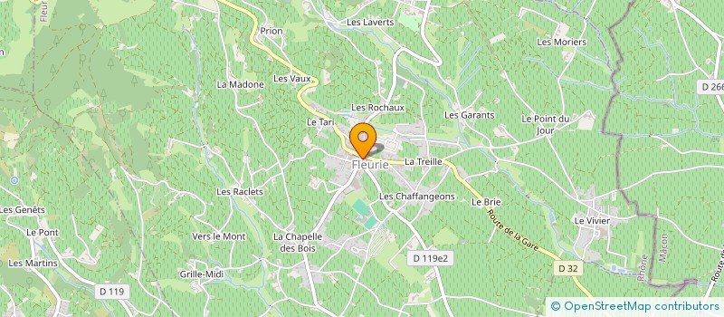 localisation de l'entreprise PRESTA EXPERT  FLEURIE