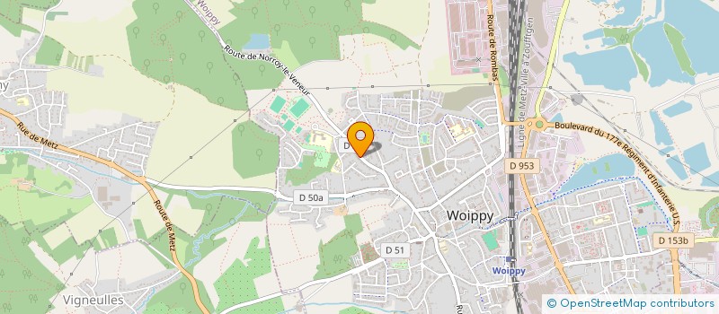 localisation de l'entreprise PRESTA'FER à WOIPPY