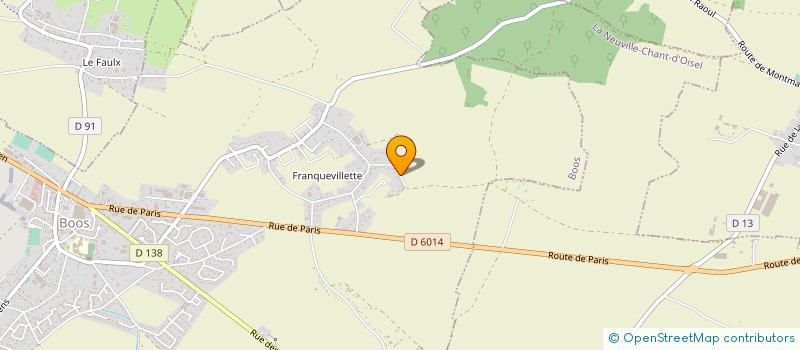 localisation de l'entreprise PRESTA FERMETURES  BOOS