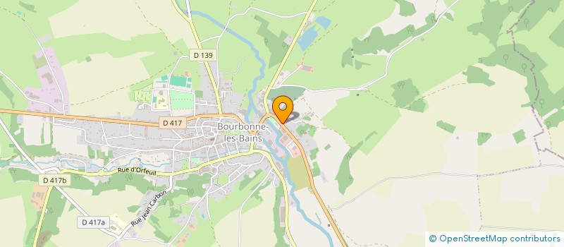 localisation de l'entreprise PRESTA-FORMAT à BOURBONNE-LES-BAINS