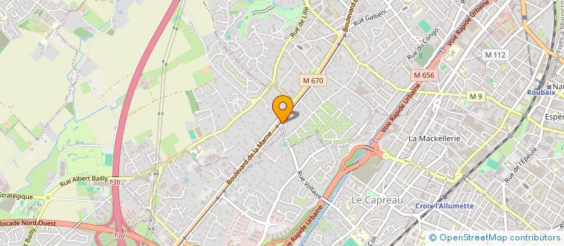 localisation de l'entreprise PRESTA FRANCE à MOUVAUX