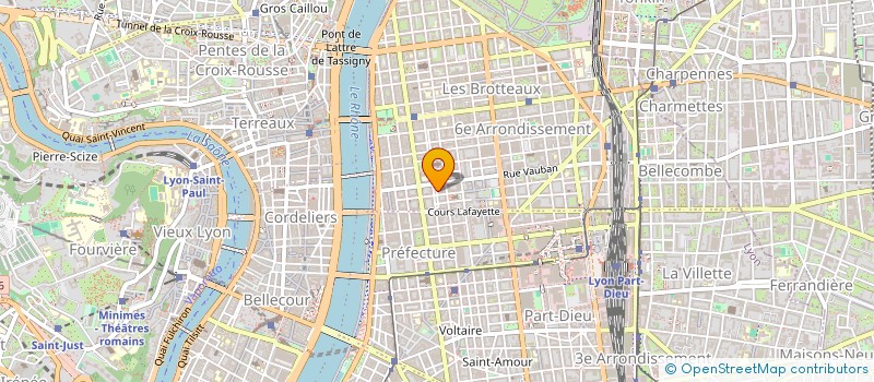 localisation de l'entreprise PRESTA'G  LYON