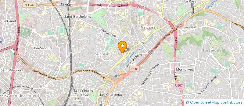 localisation de l'entreprise PRESTA HOME à MARSEILLE