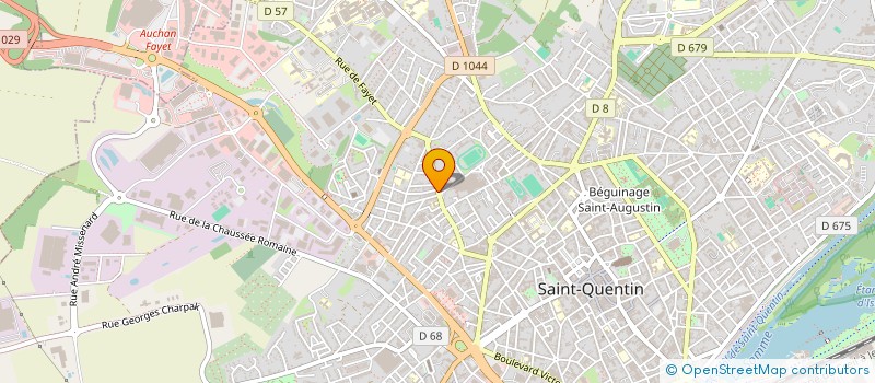 localisation de l'entreprise PRESTA IMMO à SAINT-QUENTIN