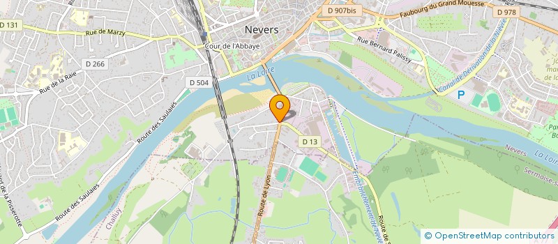 localisation de l'entreprise PRESTA IMMO ET CONSEILS à NEVERS