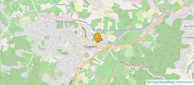 localisation de l'entreprise PRESTA MARINE à COGOLIN