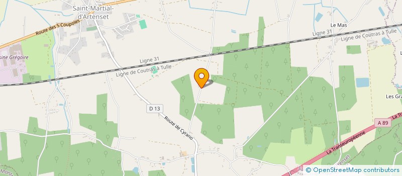 localisation de l'entreprise PRESTA MECA AUTOMOBILES  NEUVIC