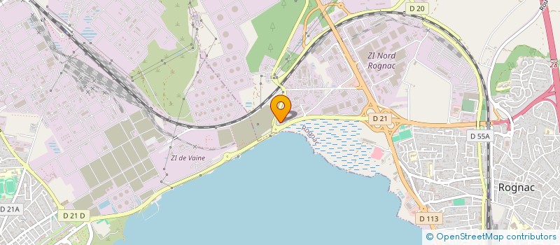 localisation de l'entreprise PRESTA NEGOCE INTERNATIONAL  ROGNAC