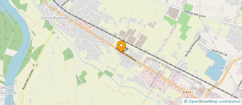 localisation de l'entreprise PRESTA NOZ à SAINTE-BAZEILLE