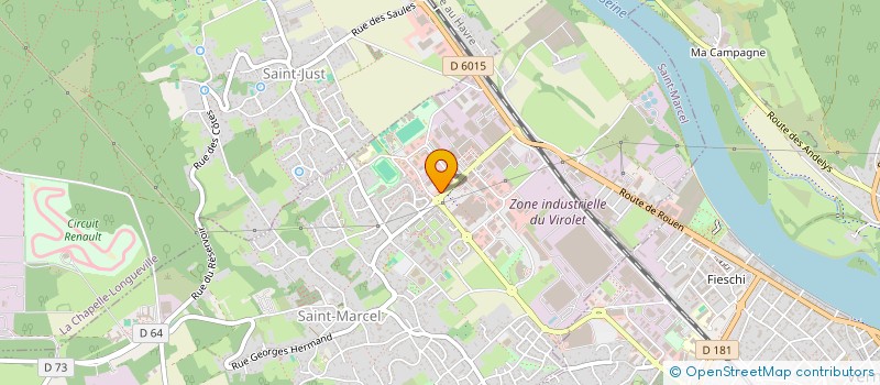 localisation de l'entreprise PRESTA PAVAGE à SAINT-MARCEL