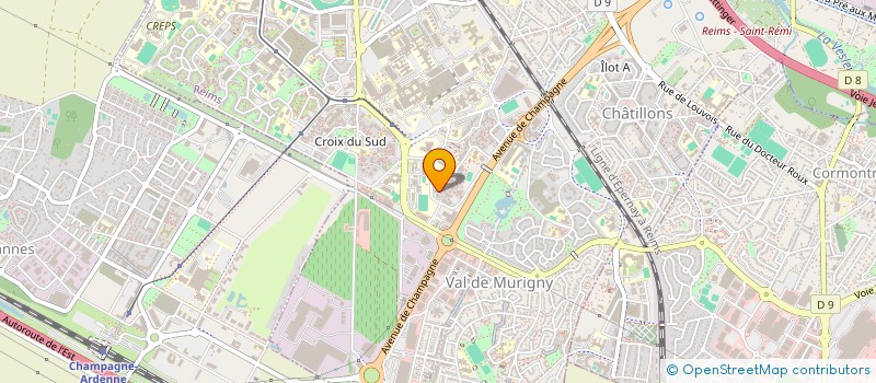 localisation de l'entreprise PRESTA PHARMA SERVICES  REIMS