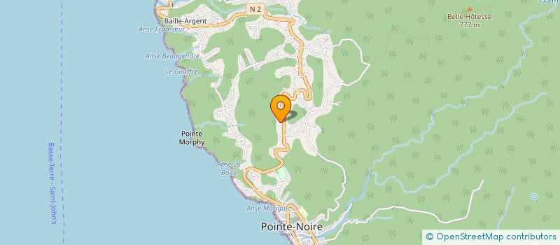 localisation de l'entreprise PRESTA PLOMBERIE EXPERT à POINTE-NOIRE