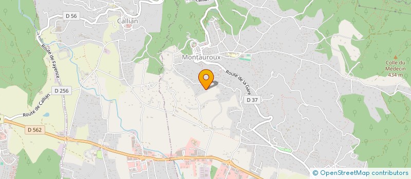 localisation de l'entreprise PRESTA PRO à MONTAUROUX
