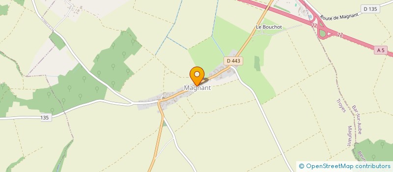 localisation de l'entreprise PRESTA PROS  MAGNANT