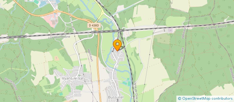 localisation de l'entreprise PRESTA-RESEAU  HERICOURT