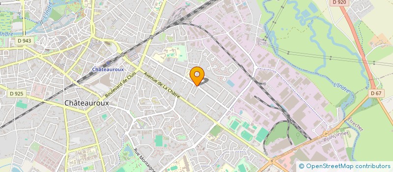 localisation de l'entreprise PRESTA' REVET à CHATEAUROUX