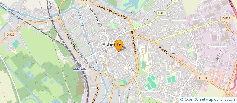 localisation de l'entreprise PRESTA SAP à ABBEVILLE