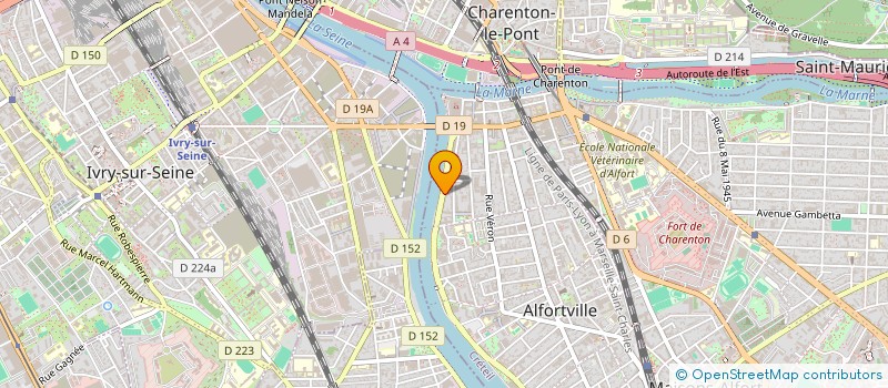 localisation de l'entreprise PRESTA SERVICE  ALFORTVILLE