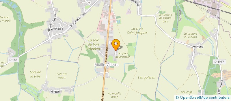 localisation de l'entreprise PRESTA'SERVICE à VIEUX-BERQUIN