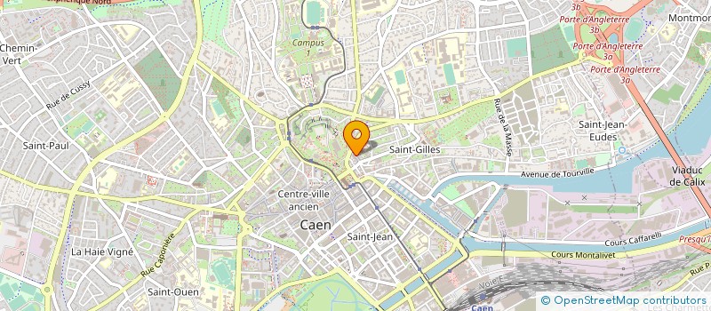 localisation de l'entreprise PRESTA SERVICE DU VAUGUEUX à CAEN