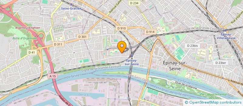 localisation de l'entreprise PRESTA SERVICES à EPINAY-SUR-SEINE