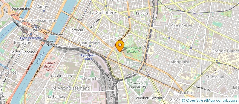 localisation de l'entreprise PRESTA-SERVICES à LYON