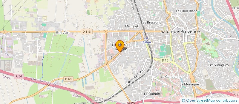 localisation de l'entreprise PRESTA SERVICES  SALON-DE-PROVENCE