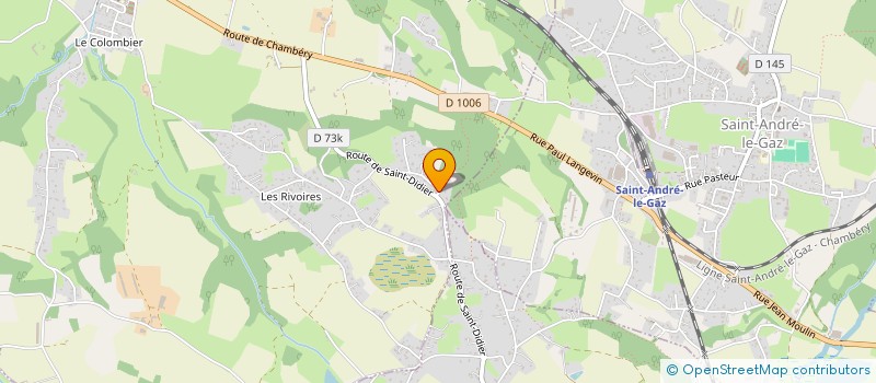 localisation de l'entreprise PRESTA'SERVICES +  SAINT-DIDIER-DE-LA-TOUR