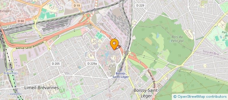 localisation de l'entreprise PRESTA SERVICES ET EXPORT à BOISSY-SAINT-LEGER