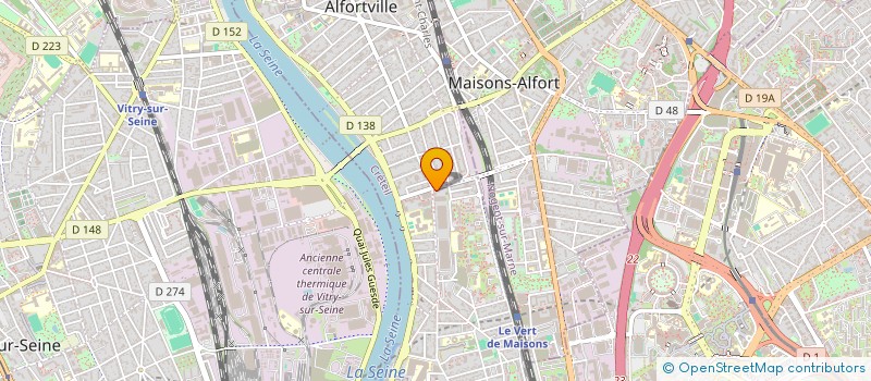 localisation de l'entreprise PRESTA-SOLUTION  ALFORTVILLE