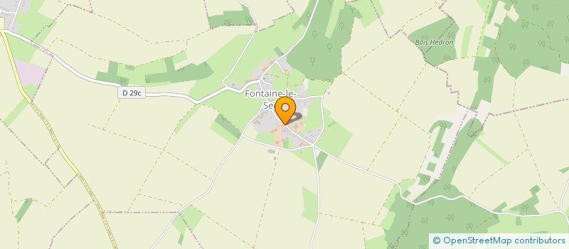 localisation de l'entreprise PRESTA SOURCE  FONTAINE-LE-SEC