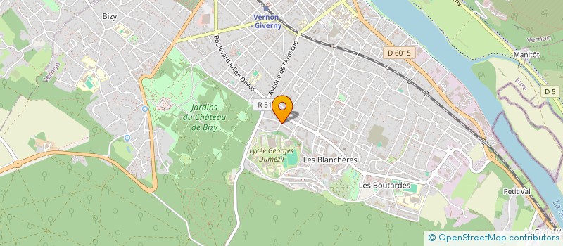 localisation de l'entreprise PRESTA'TRANSPORTS à SAINT-DENIS