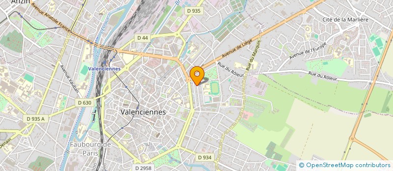 localisation de l'entreprise PRESTA VAL  VALENCIENNES