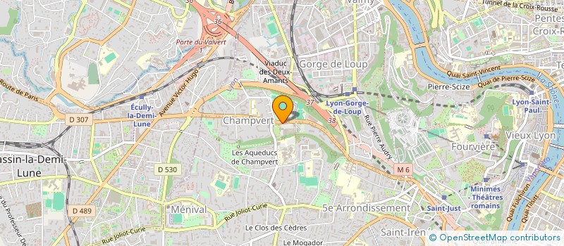 localisation de l'entreprise PRESTA-VERT RHONE ALPES à LYON