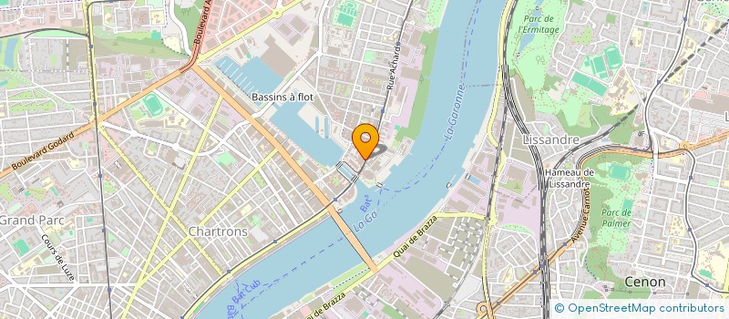 localisation de l'entreprise PRESTA VERTES à BORDEAUX