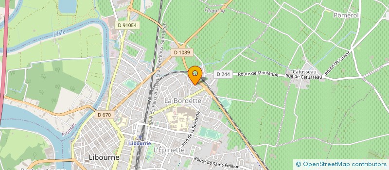 localisation de l'entreprise PRESTA VITI  LES BILLAUX