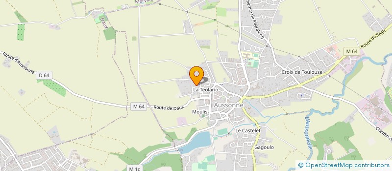 localisation de l'entreprise PRESTA WEB 360  AUSSONNE
