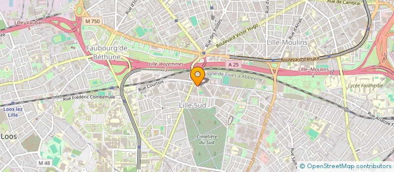 localisation de l'entreprise PRESTABAT RENO à LILLE