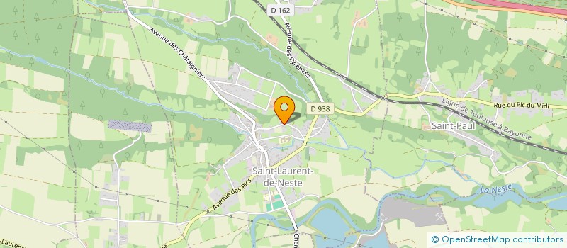localisation de l'entreprise PRESTABOOST  SAINT-LAURENT-DE-NESTE
