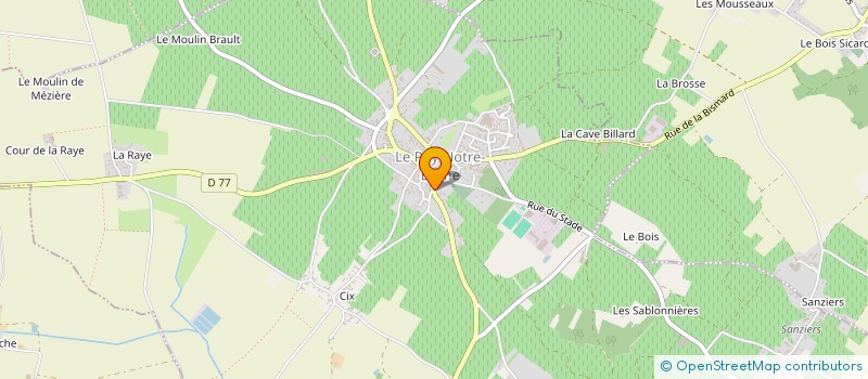 localisation de l'entreprise PRESTABULLE à LE PUY-NOTRE-DAME