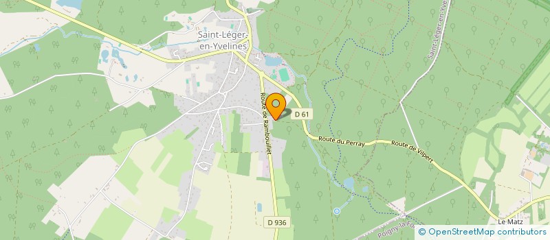 localisation de l'entreprise PRESTACAR  SAINT-LEGER-EN-YVELINES