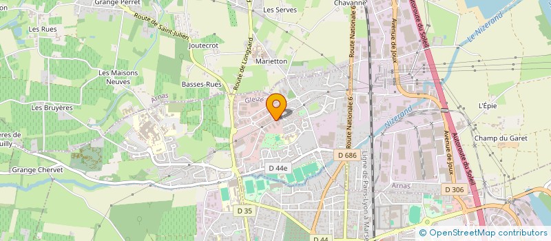 localisation de l'entreprise PRESTACAR  GLEIZE