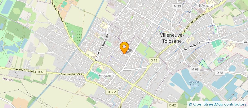 localisation de l'entreprise PRESTACOM à TOULOUSE