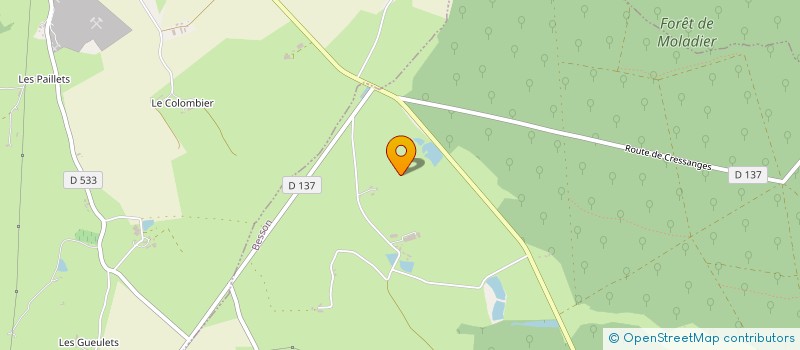 localisation de l'entreprise PRESTADECO  BESSON