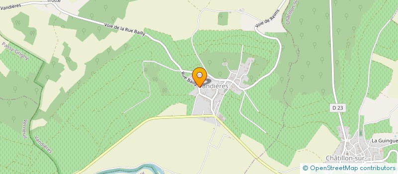 localisation de l'entreprise PRESTADEL  VANDIERES