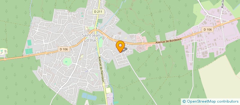 localisation de l'entreprise PRESTADENT  SAINT-JEAN-D'ILLAC