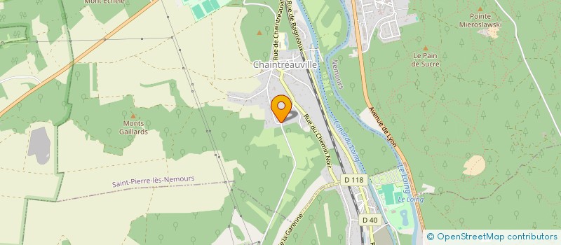 localisation de l'entreprise PRESTADOM à SAINT-PIERRE-LES-NEMOURS