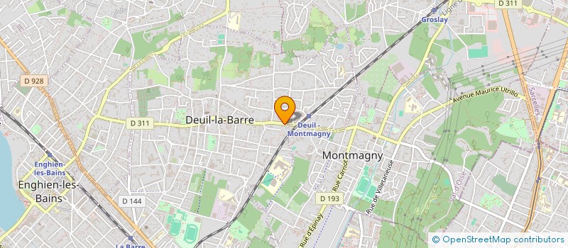 localisation de l'entreprise PRESTAFI EVENTS à DEUIL-LA-BARRE