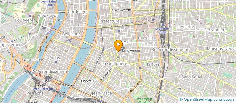 localisation de l'entreprise PRESTAFILMS  LYON 3EME